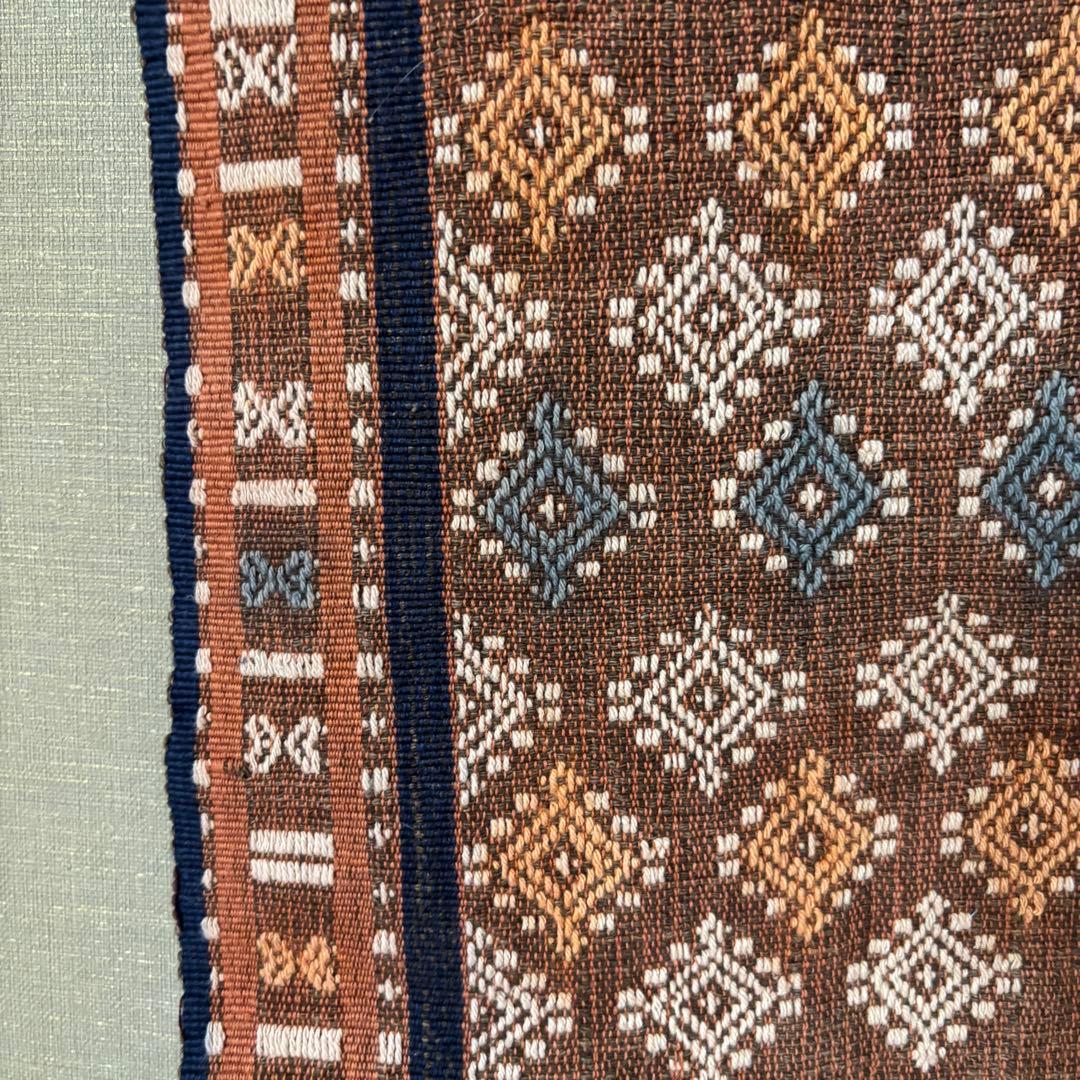 アニマル　手織り　ジェルワーク　タペストリー