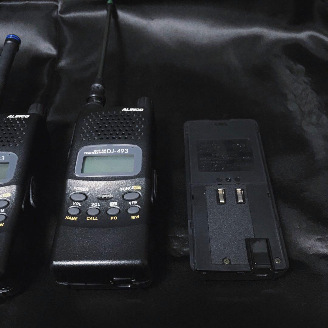 アルインコ　ALINCO DJ-493 程度良好！２台セット