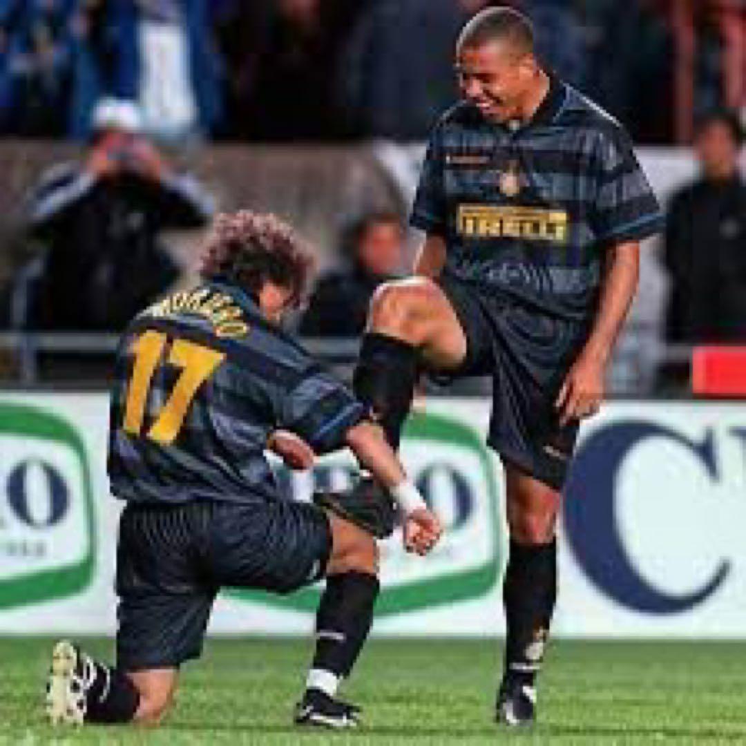 爆レア！97-98 インテル　ミラノ ユニフォーム ロナルド uefaカップ戦