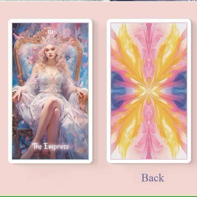【正規品タロットカード】淡い色彩基調の美麗イラスト✨ファンタジー世界のタロット
