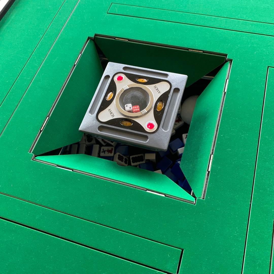 全自動麻雀卓　アモスJOY ブラック　天板付　美品　フルセットの場合引取り限定