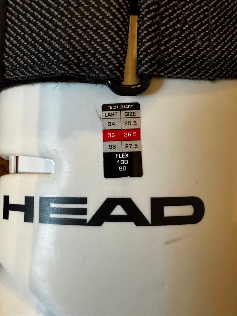 HEAD RAPTOR 90 スキーブーツ ジュニア　25.5 定価82500円