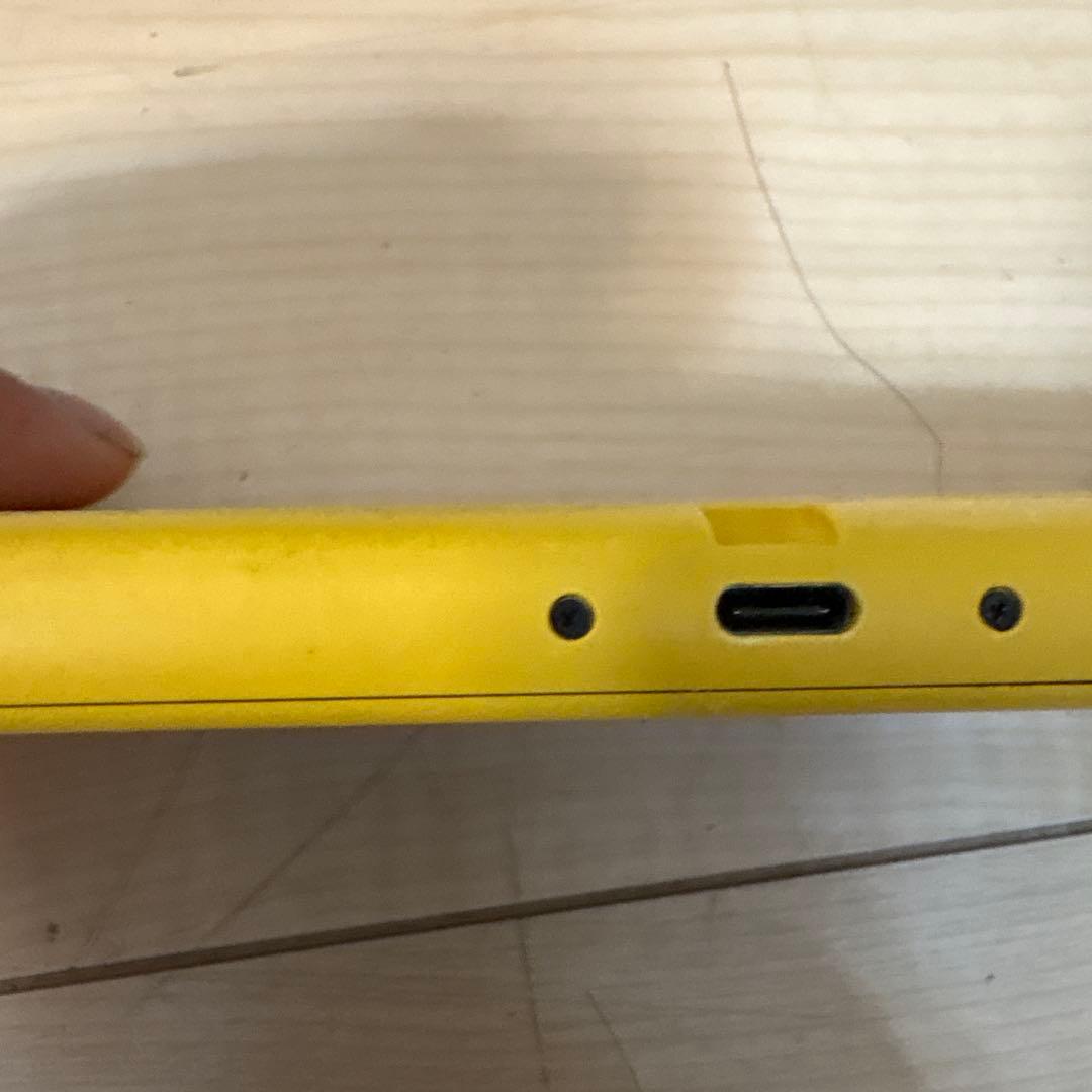 Nintendo Switch Lite イエロー 本体　ジャンク♪