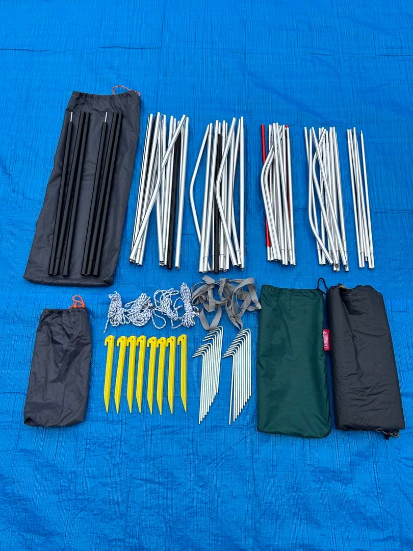 【美品】コールマン タフスクリーン2ルームハウス グレー 直営店限定カラー