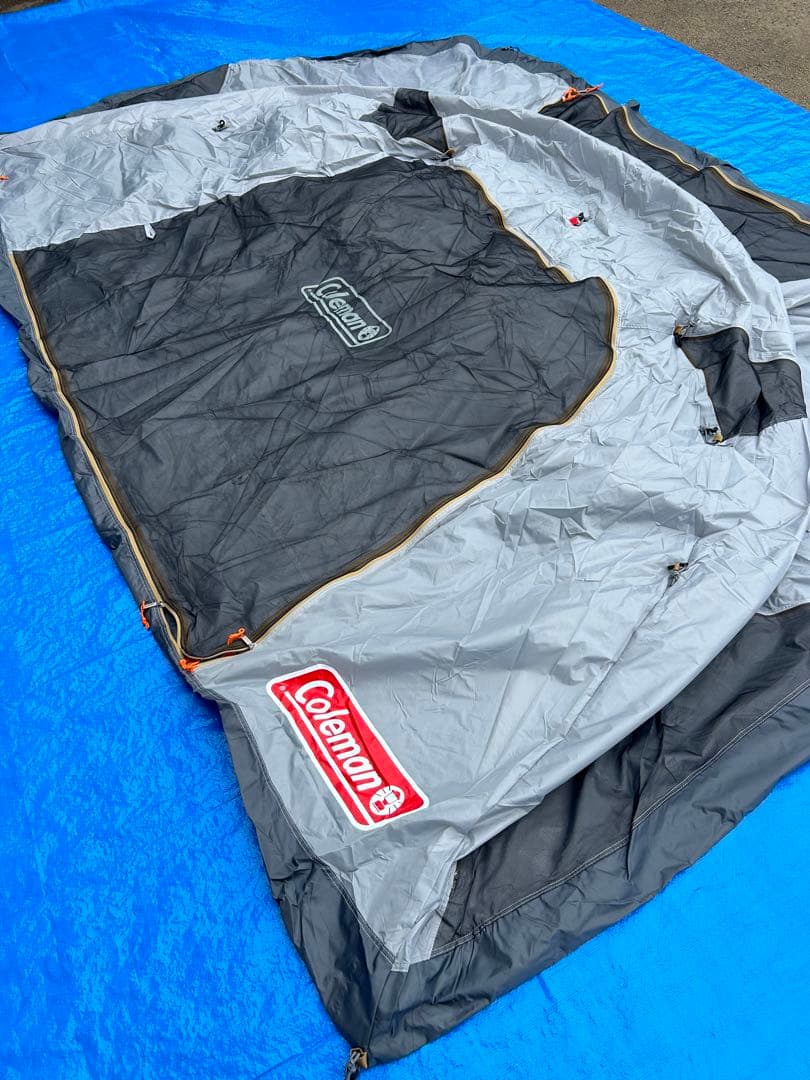 【美品】コールマン タフスクリーン2ルームハウス グレー 直営店限定カラー