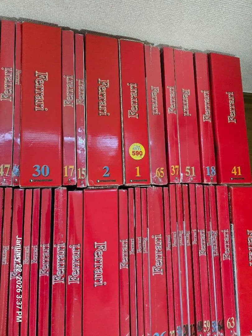 Ferrari F2004 エンジンラジコンカー 67巻セット バラ売り不可