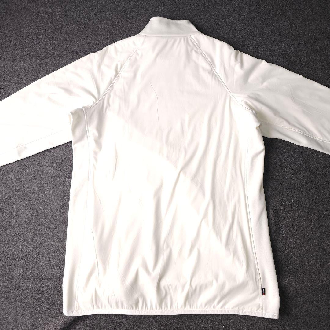 BRIEFING 裏起毛 異素材 ナイロン 長袖 モックネックスニードトレーナー