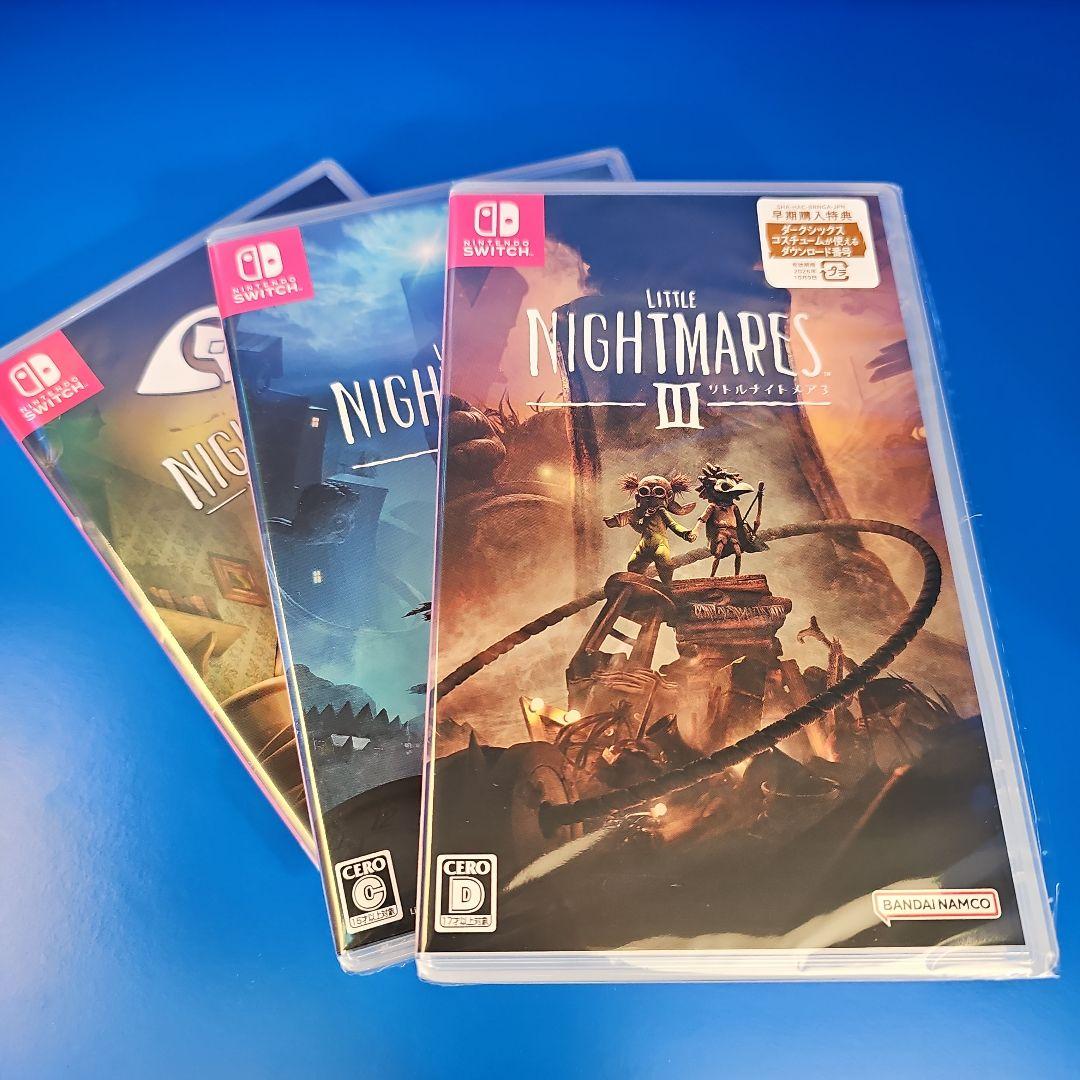 リトルナイトメア1 リトルナイトメア2 リトルナイトメア3 ★初回特典付★