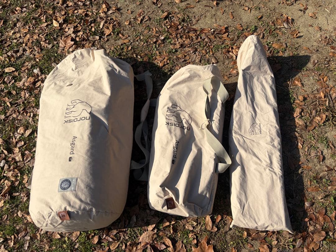 ノルディスク　アスガルド　19.6 テント　フロア　セット