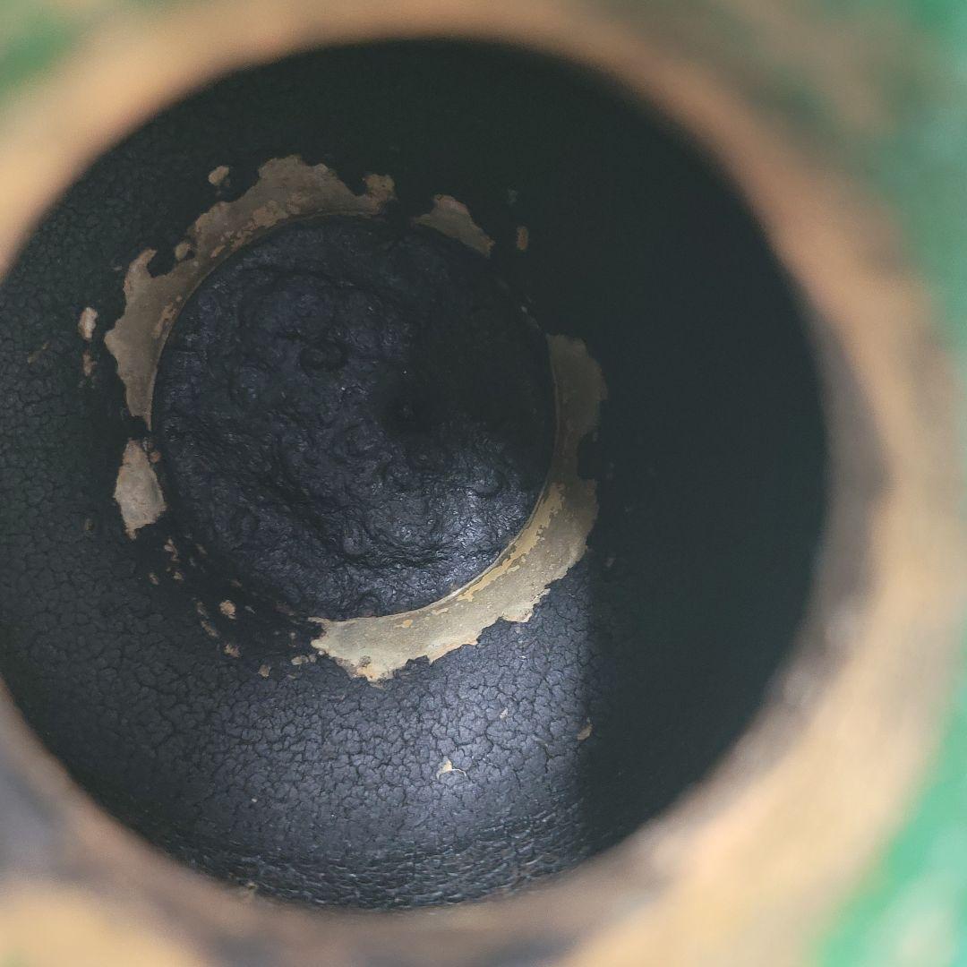 青銅器 花瓶 2個セット 鳳凰 緑色 アンティーク 緑色