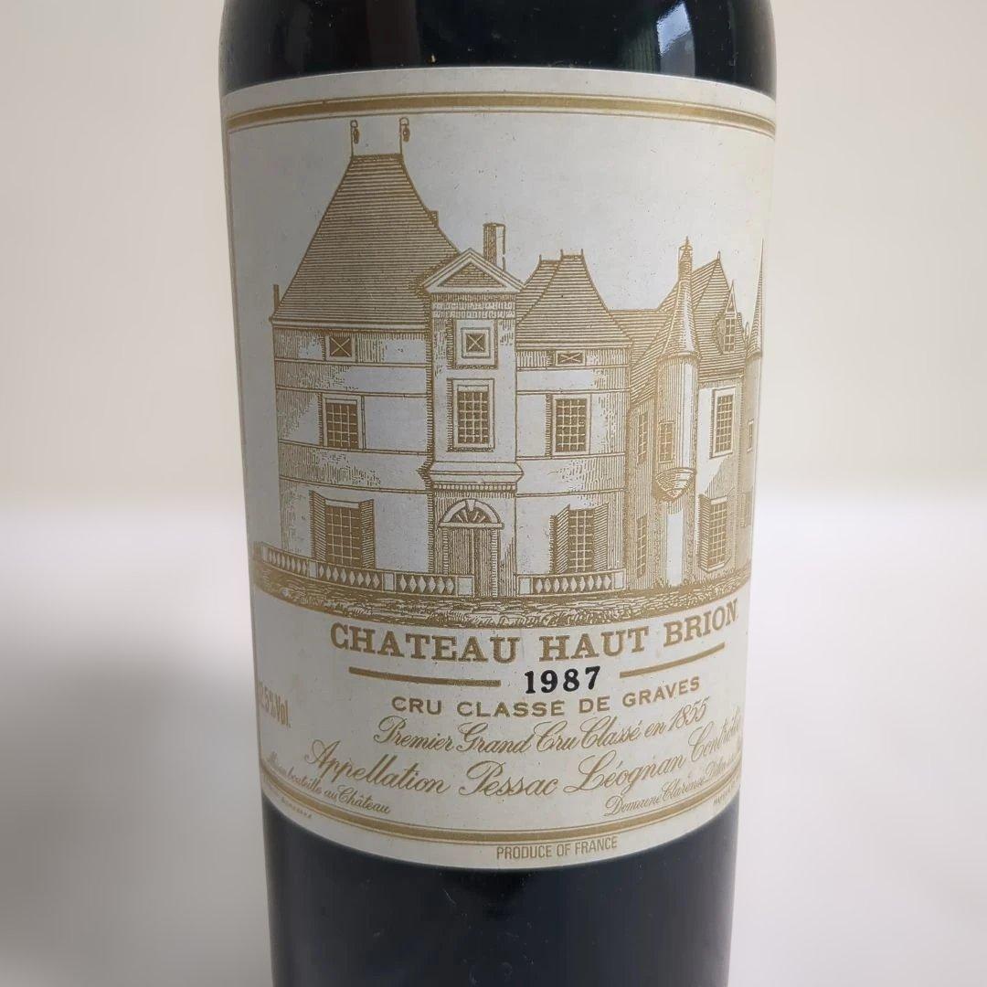 【未開栓】 ボルドー古酒2本セット 1986 1987年 専用箱入り