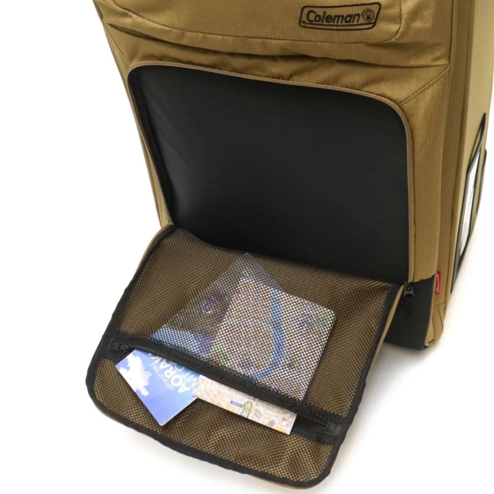 【美品】コールマン キャリーケース 85L オールインワンホイール キャンプ