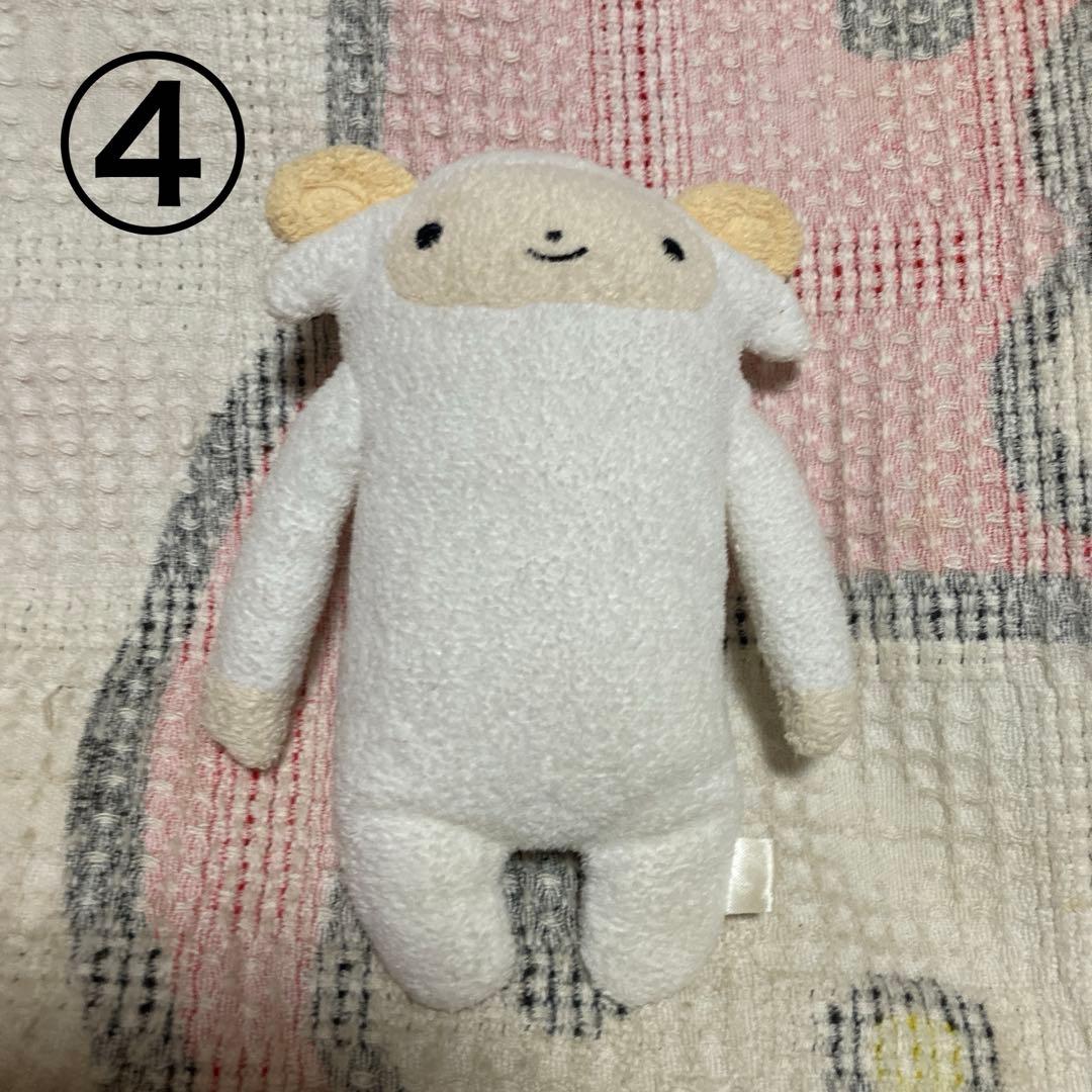 SHINADA シナダ　ぬいぐるみ　6コ　中古品　バラ売り不可　フモフモさん