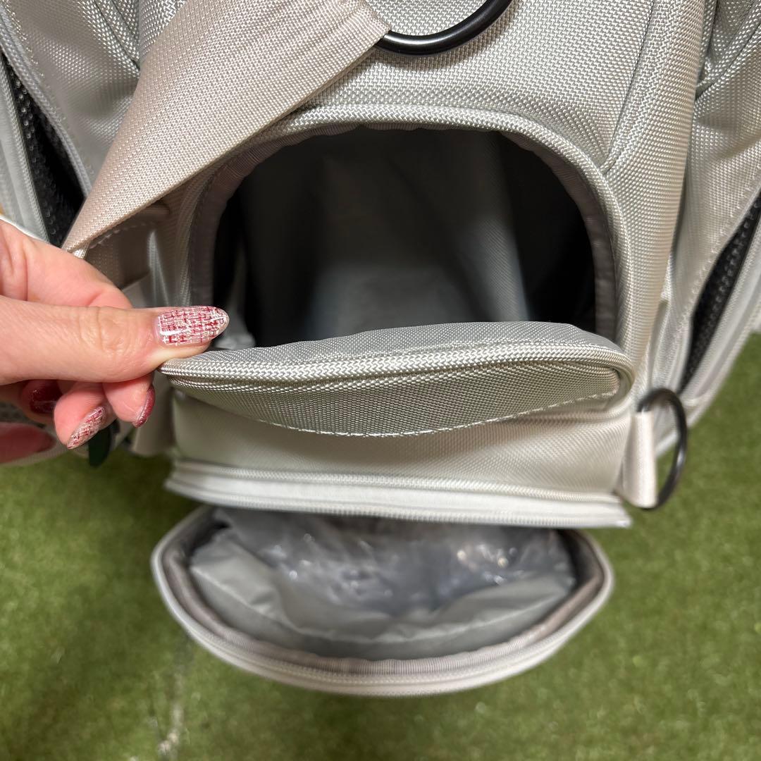 BRIEFING 限定 ゴルフキャディバッグ ヘッドカバーアイアンカバー付き