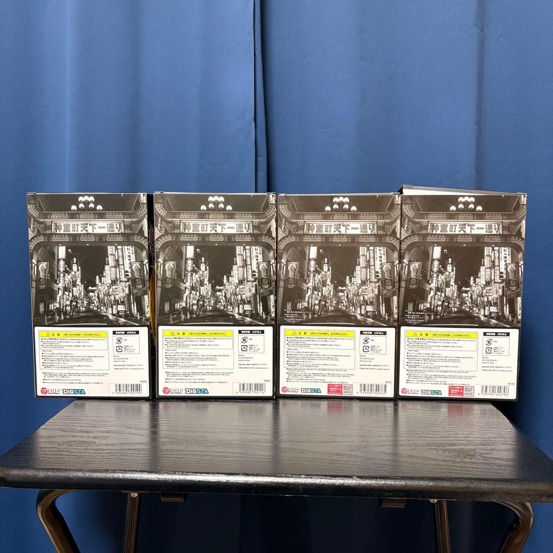 (初販)龍が如く DIG フィギュアセット 4体