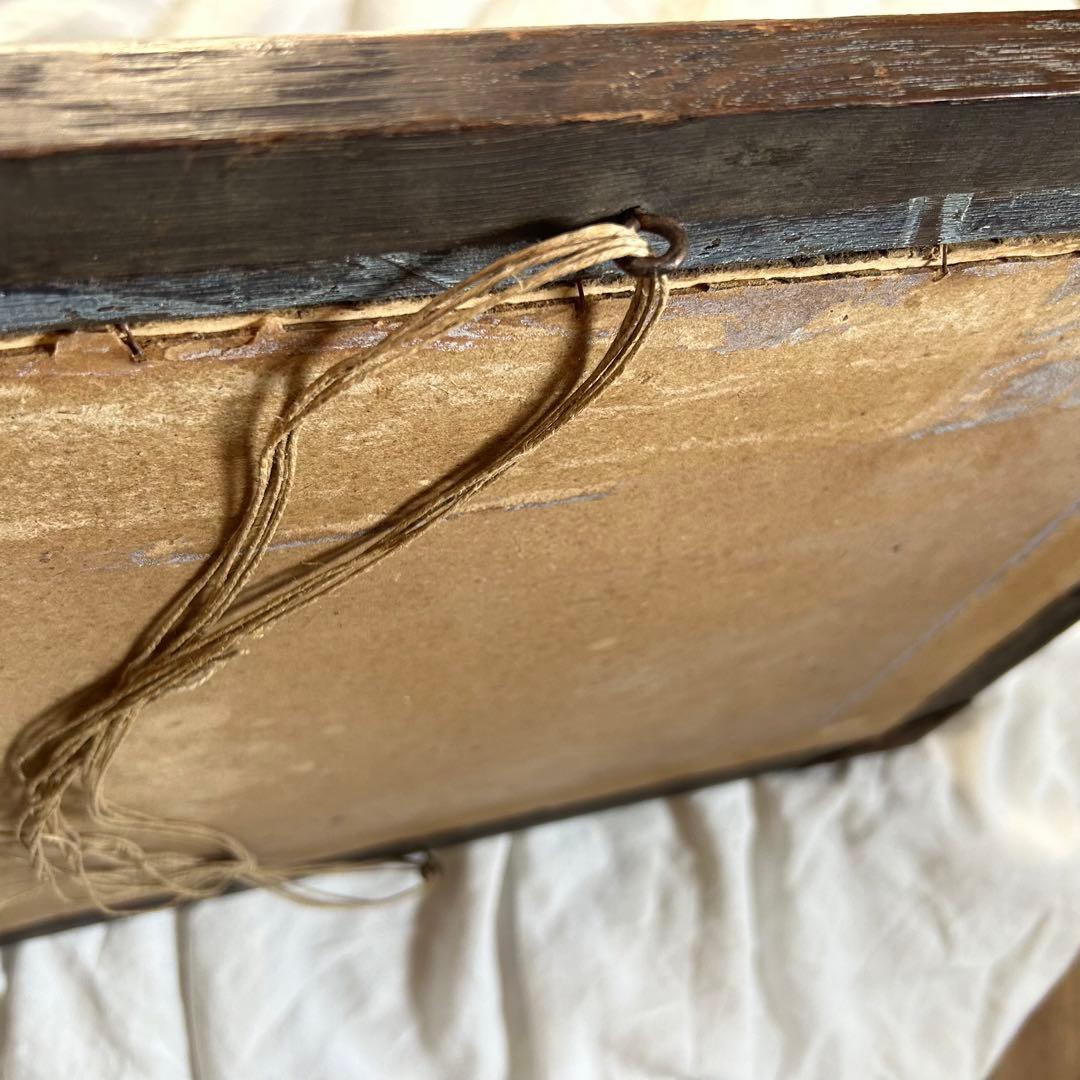 フランスアンティーク　フレデリックモーガン　リトグラフ　絵画　壁掛け　額装品