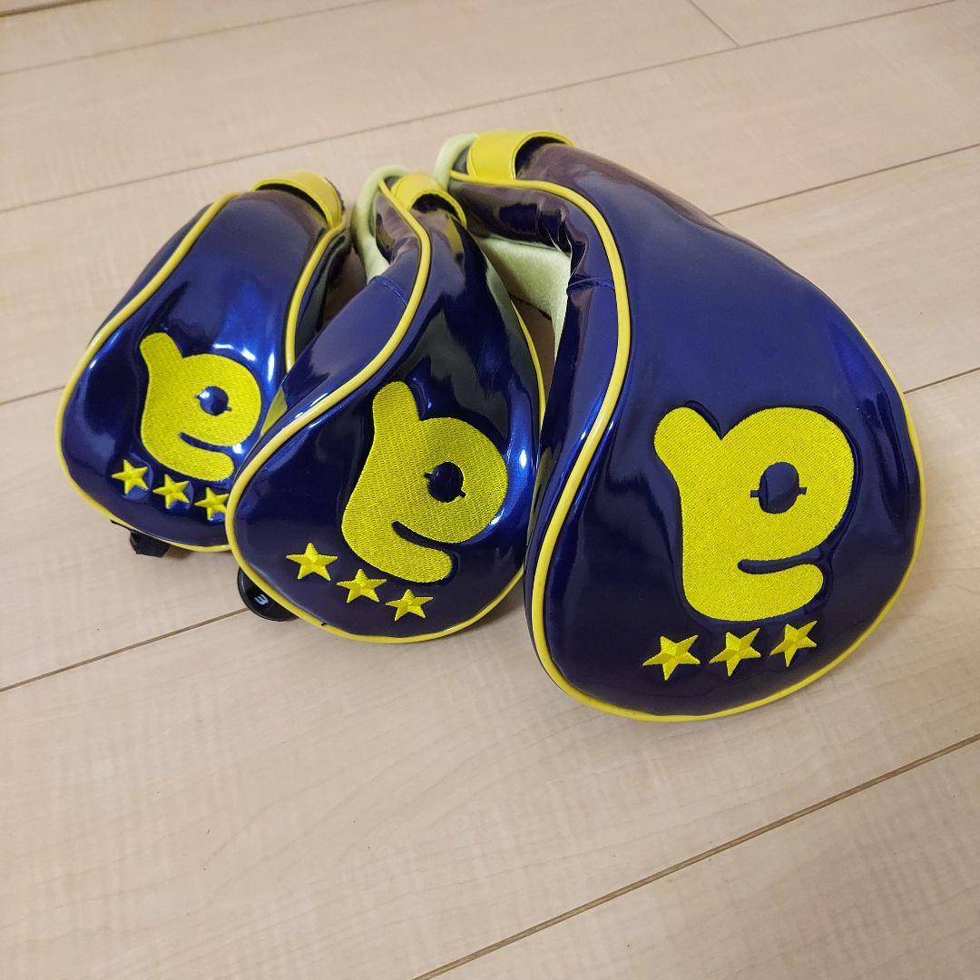 ARCHIVIO アルチビオ キャディバック シルバー/イエロー★ヘッドカバー付