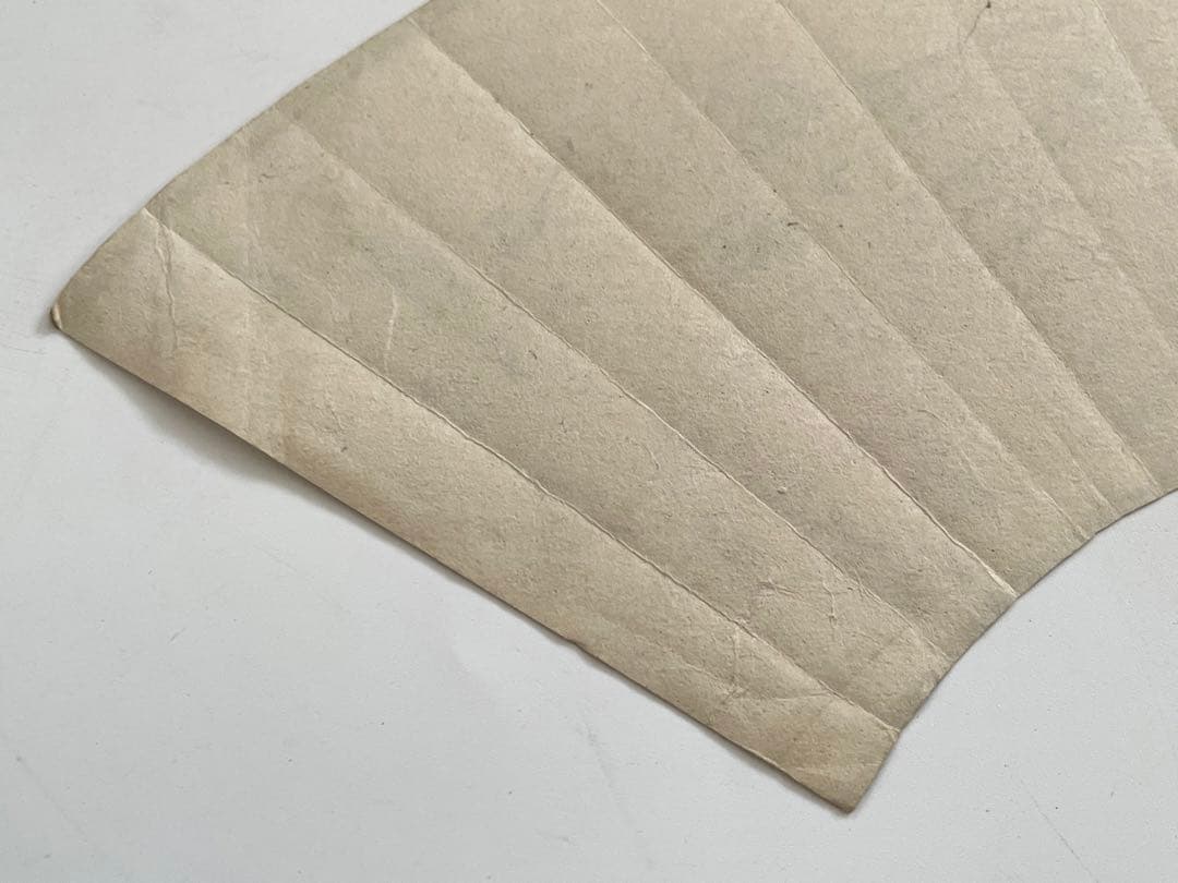 扇面　小林一茶？直筆　自筆　俳句　漢詩　書画骨董　江戸後期　俳人　歴史史料