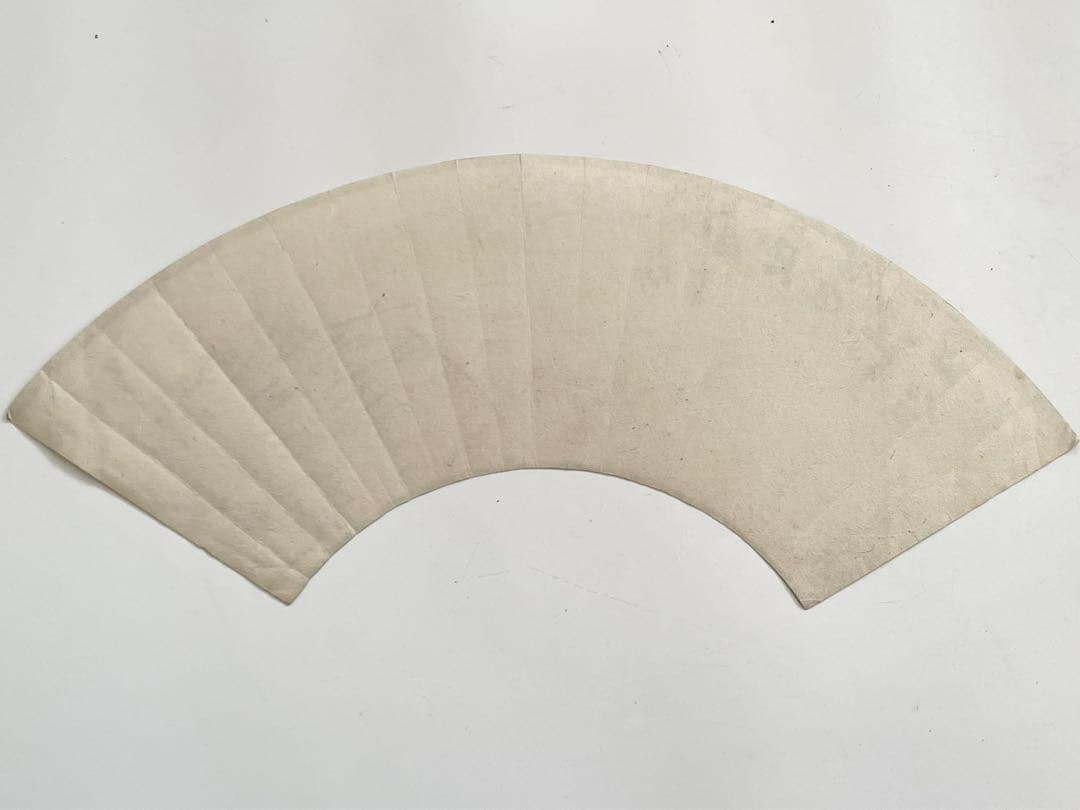 扇面　小林一茶？直筆　自筆　俳句　漢詩　書画骨董　江戸後期　俳人　歴史史料