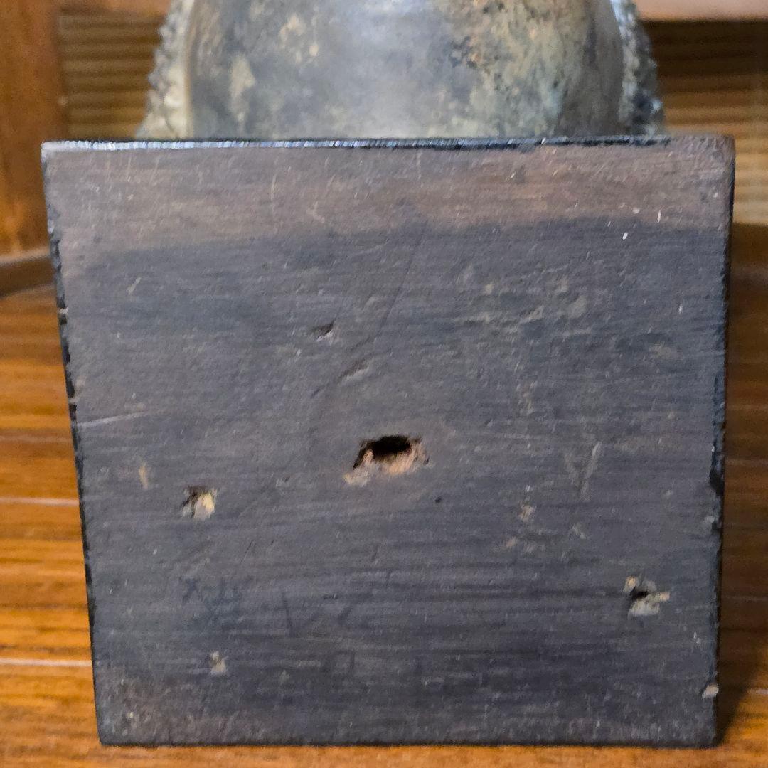 仏頭　レプリカ　タイ　スコータイ　金属製 40cm