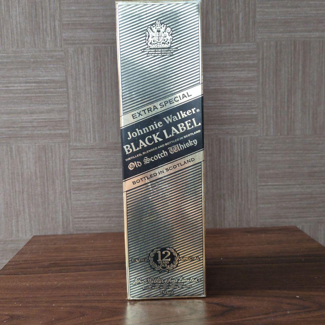 古酒 ジョニーウォーカー ブラックラベル　12年エクストラスペシャル