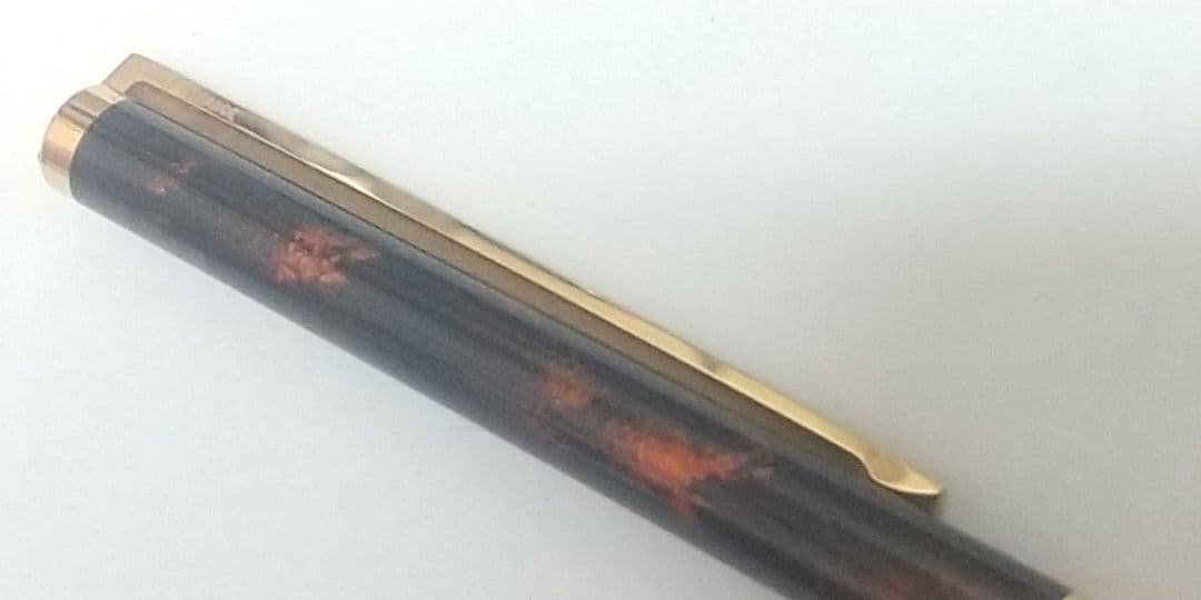 デュポン ボールペン ツイスト式 モンパルナス マーブル柄