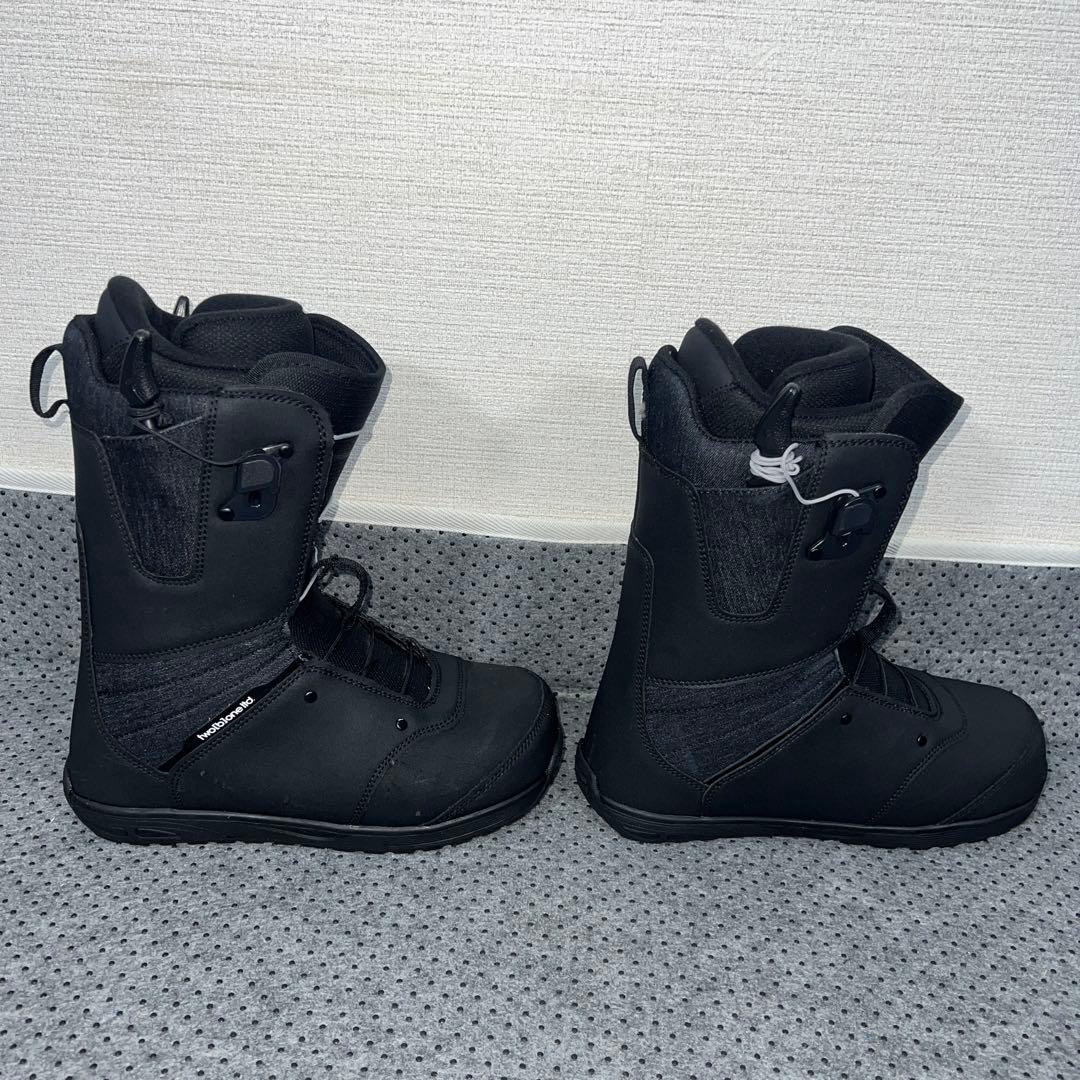 ２回使用 24.5cm two〔b〕one スノーボード レースブーツ