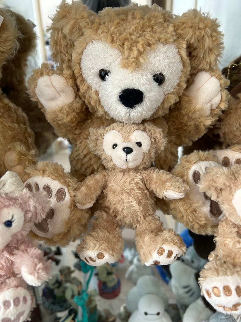 シュタイフ ダッフィー 2500体限定 ディズニーシー10周年とお友達セット