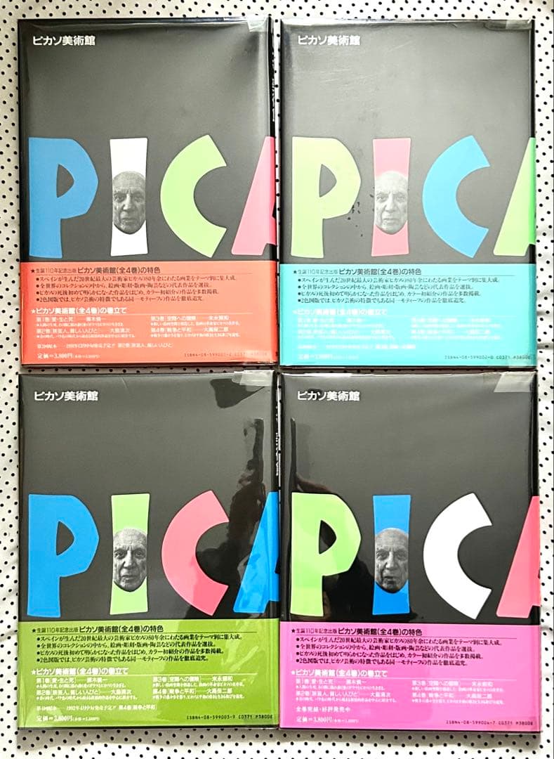Picasso ピカソ美術館全4巻＋おまけ