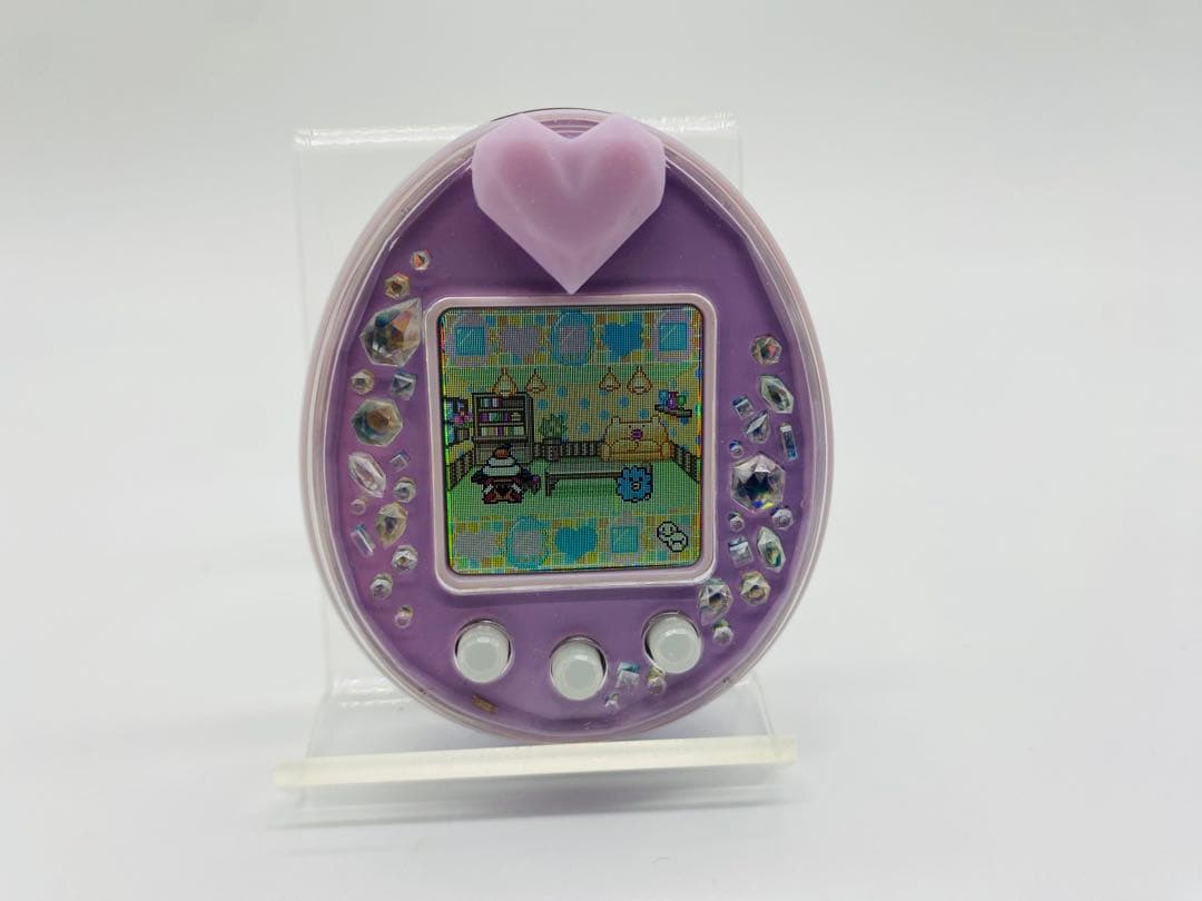 たまごっち たまごっちピース Tamagotchi パープル たまデコピアス