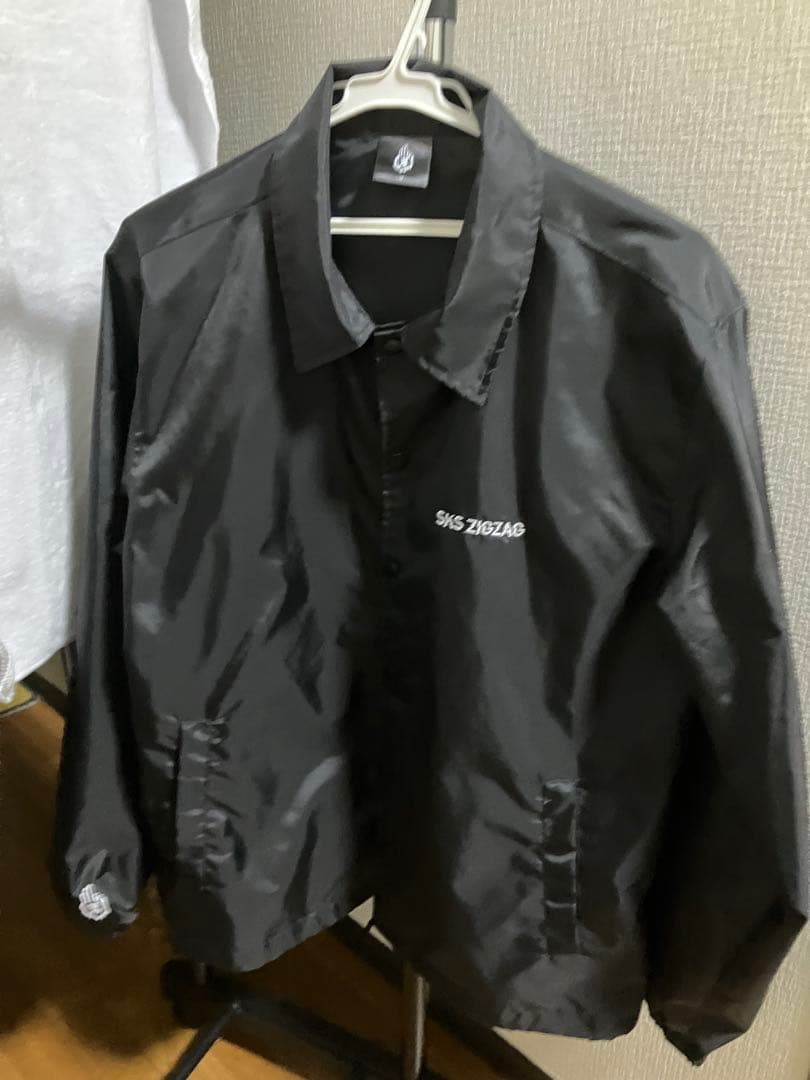 真天地開闢集団ZIGZAG 黒アウター　コーチジャケット　サイズM