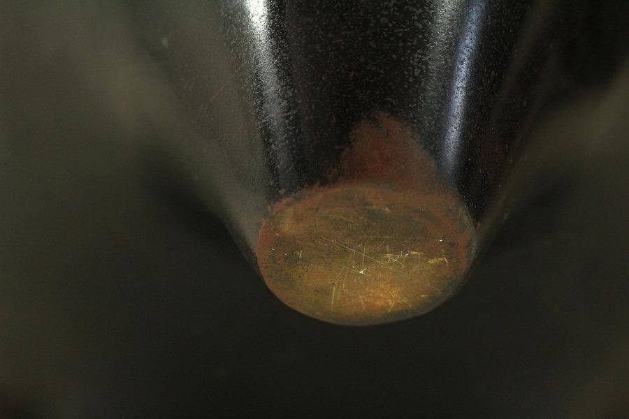 畠春斎作 伝 銅 風炉釜 茶道具 未使用(LC434)