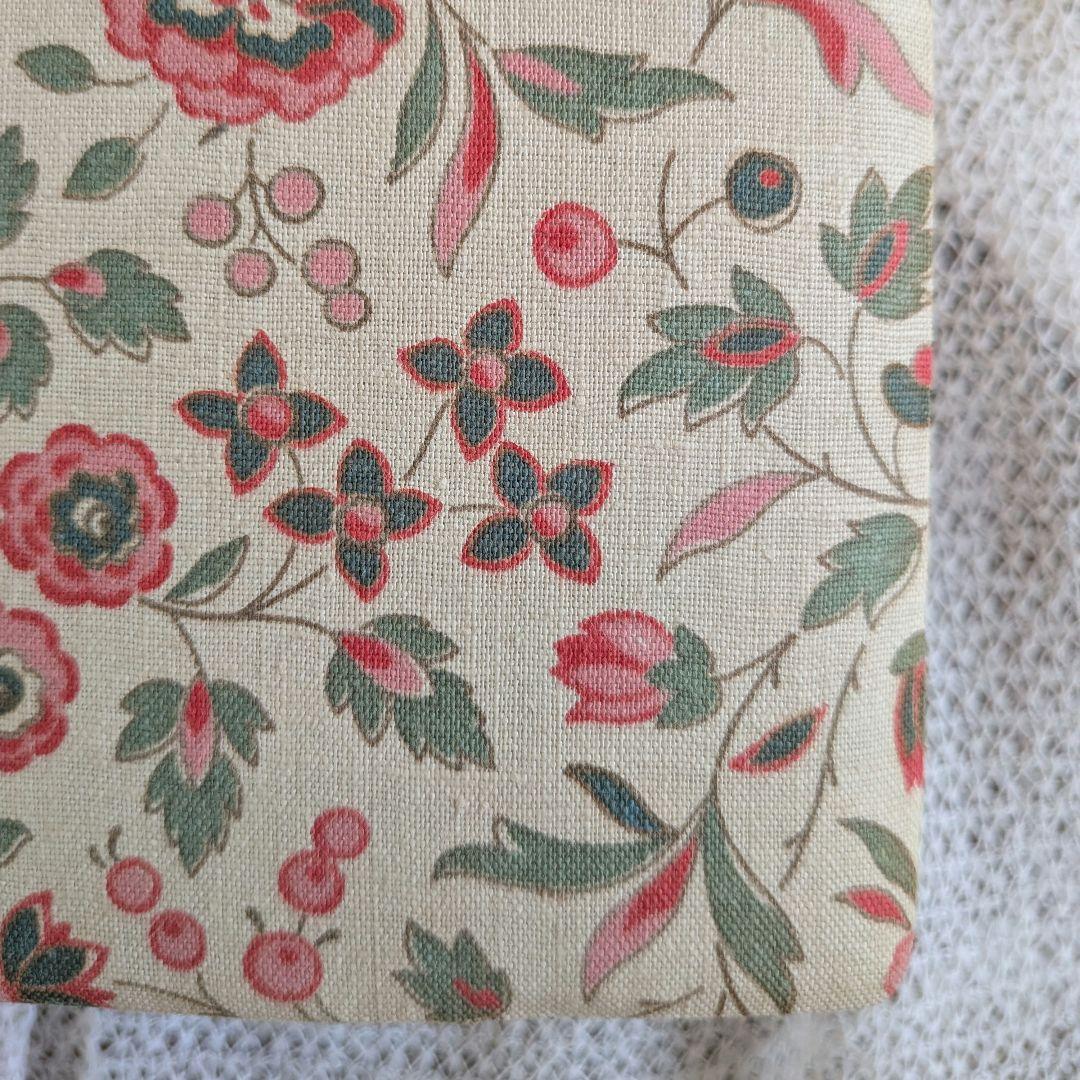 カルトナージュBOXに布花ぎっしりセット フランス製アンティーク