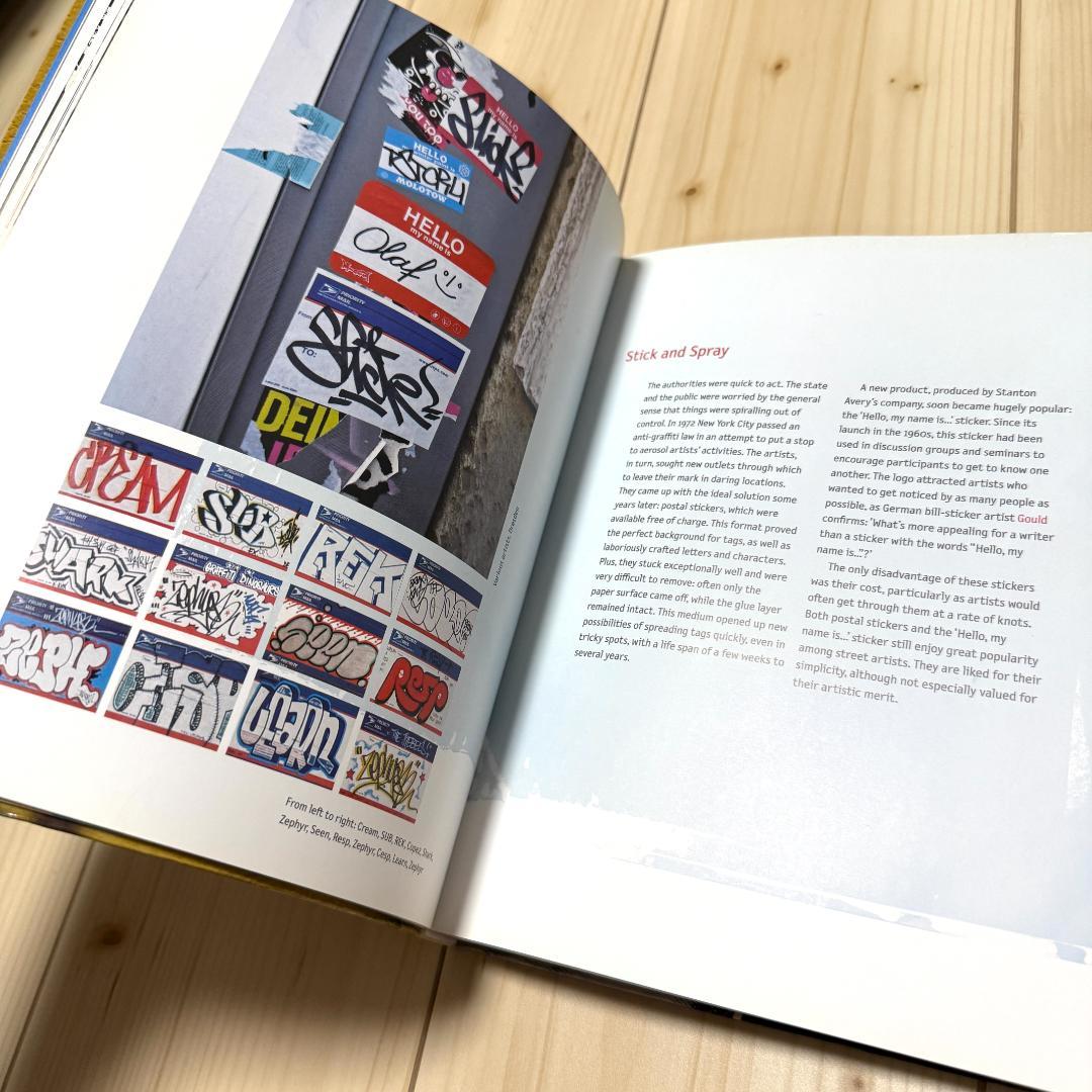 グラフィティタグ、タギング、ステッカー関連の洋書5冊セット+オマケ【激レア】