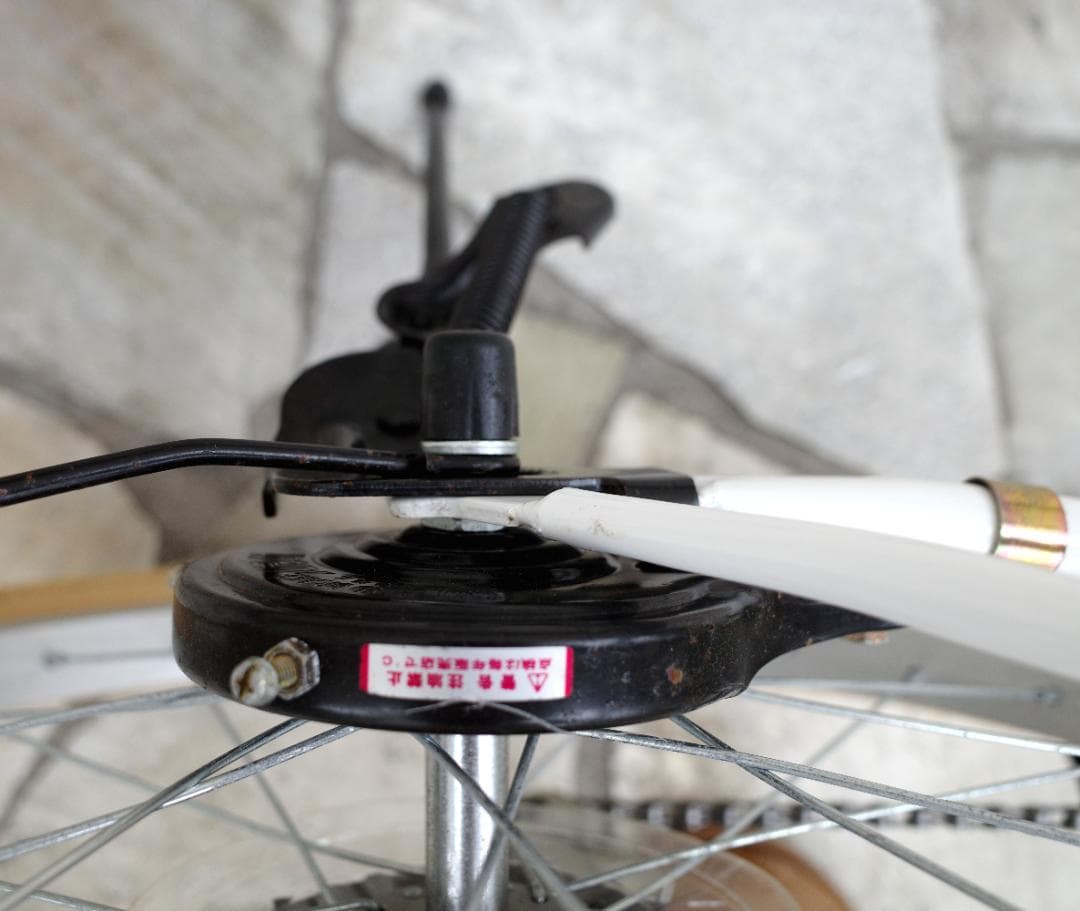 【引き取り限定】GRAPHIS 折りたたみ自転車 白色