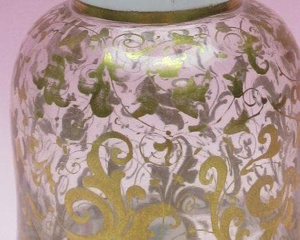 ビンテージ 金彩 花模様 洋風 デカンタ デキャンタ 70905