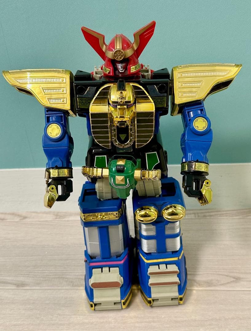 113 当時物 超力合体DXオーレンジャーロボ 箱・説明書付