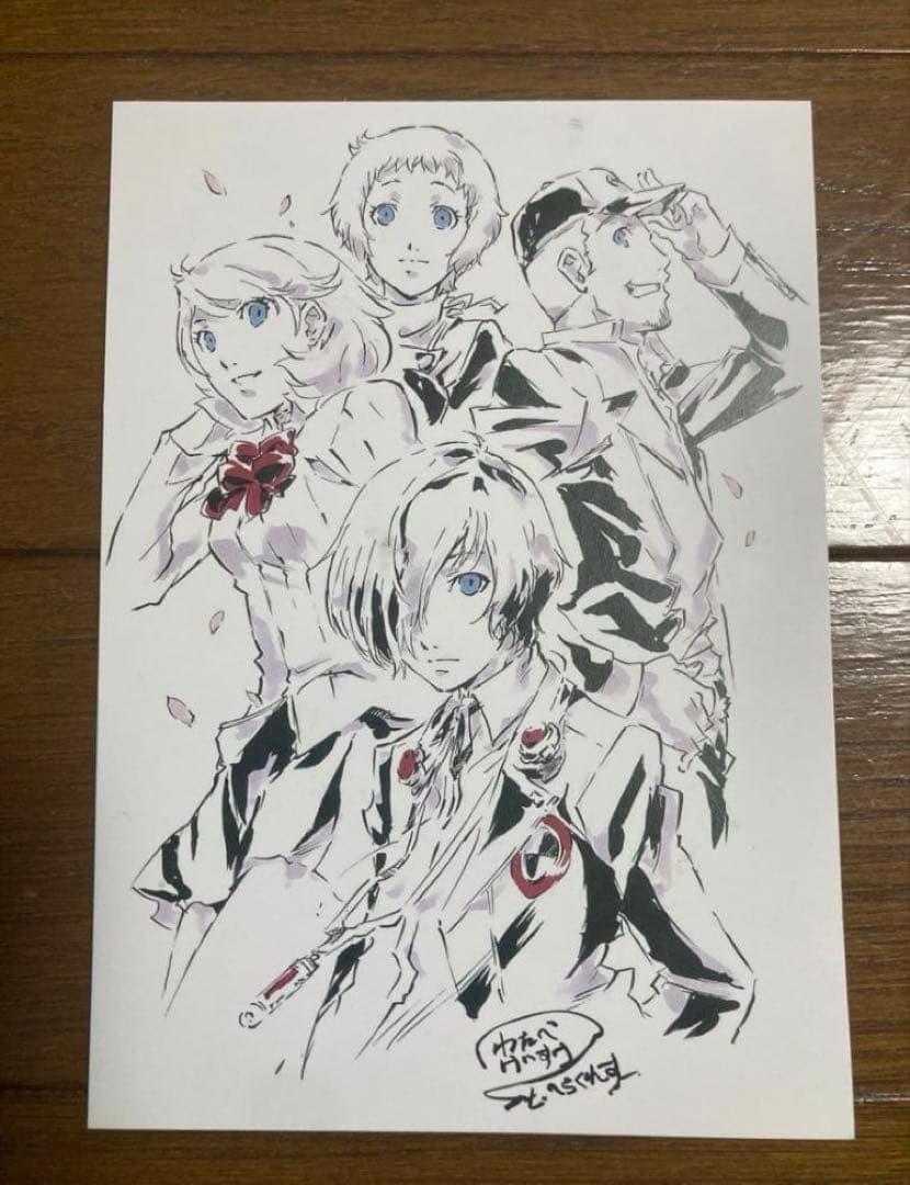 ペルソナ３　主人公　結城理　グッズセット