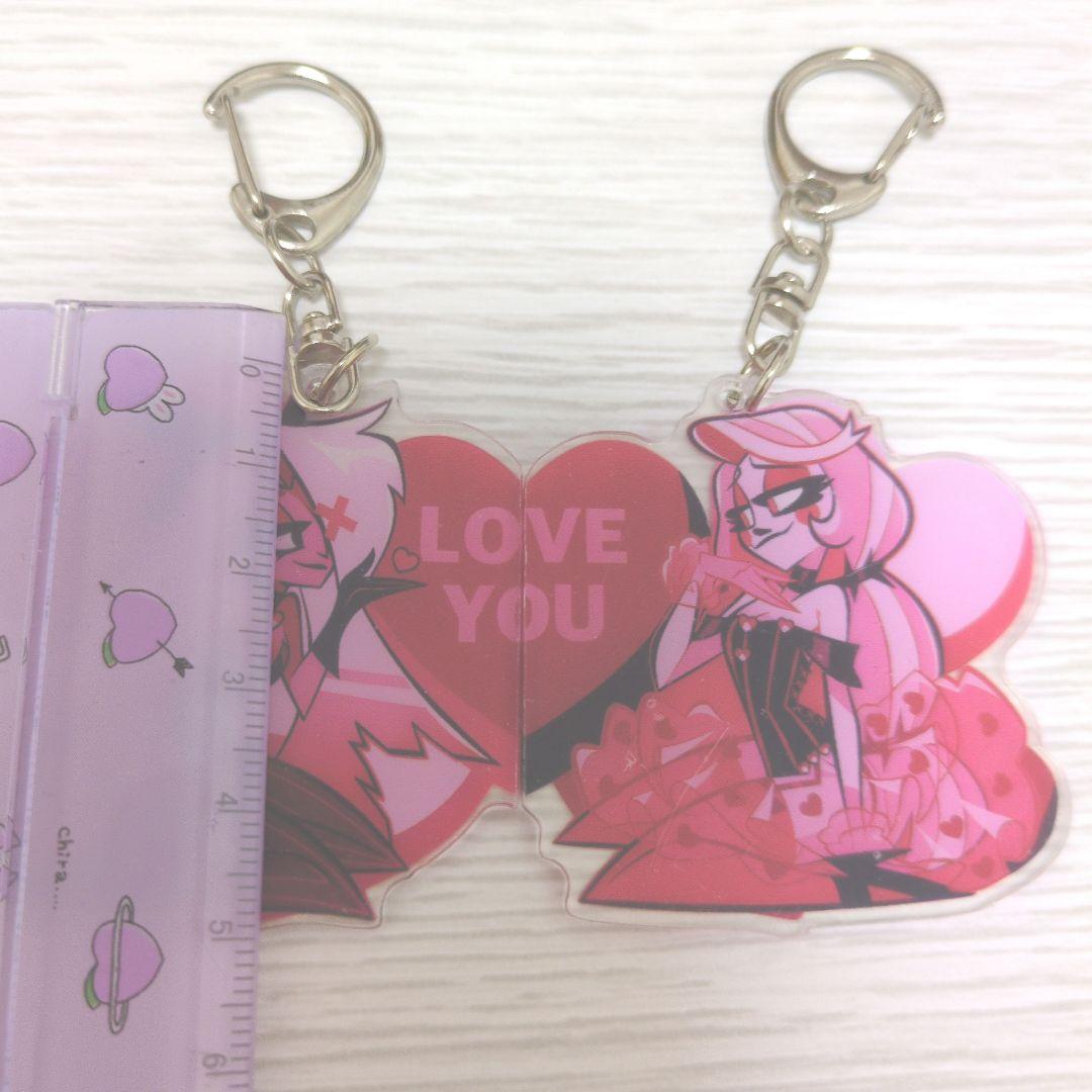 ハズビンホテル　アクリルキーホルダー　4セット