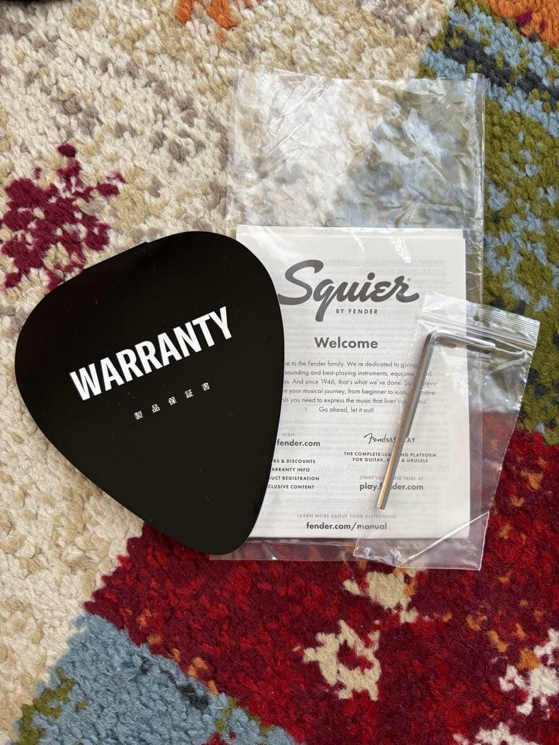 美品　　Squier by Fender スクワイヤー エレキギター