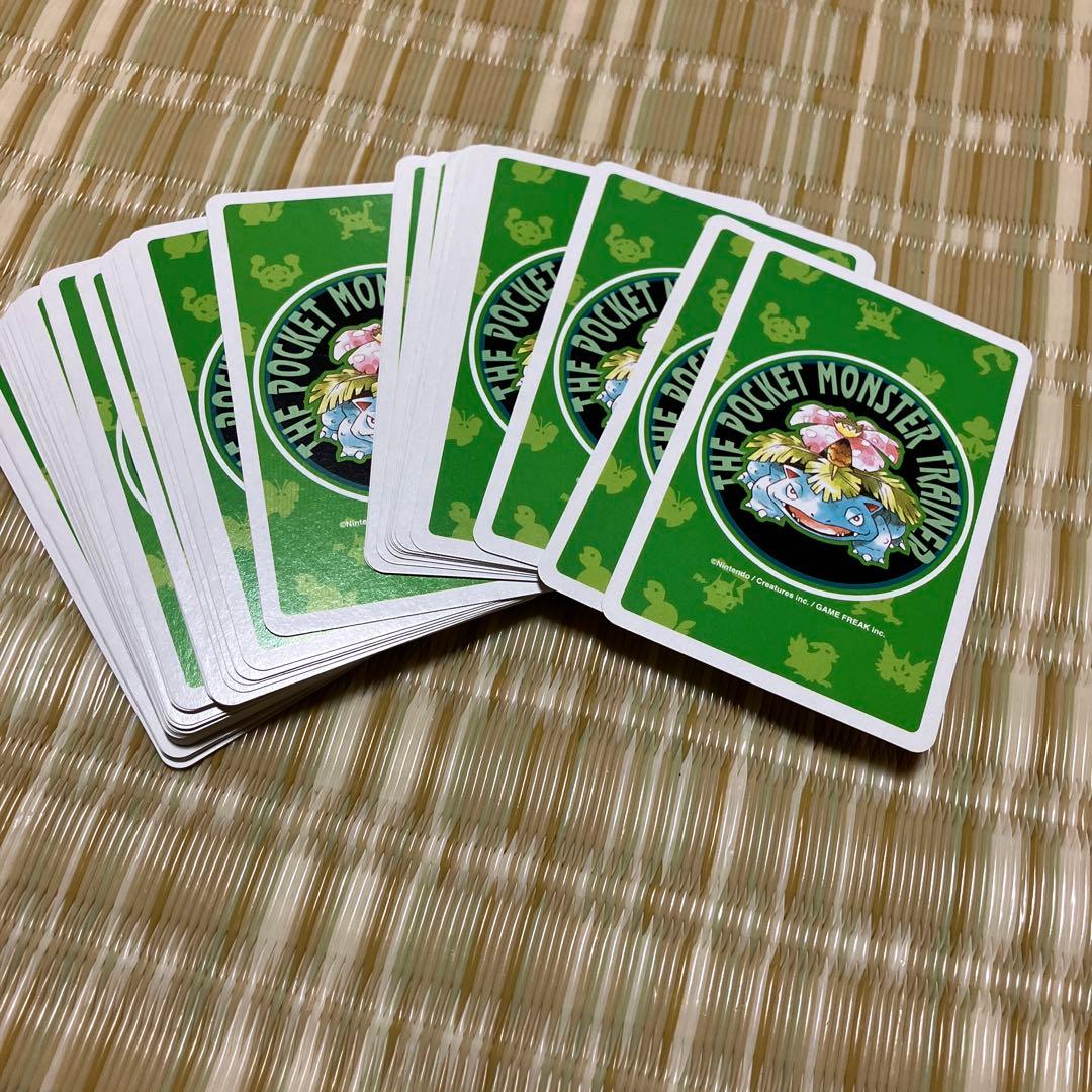 最終価格　初代ポケモン トランプ 緑　ポケモン名簿入り　レア