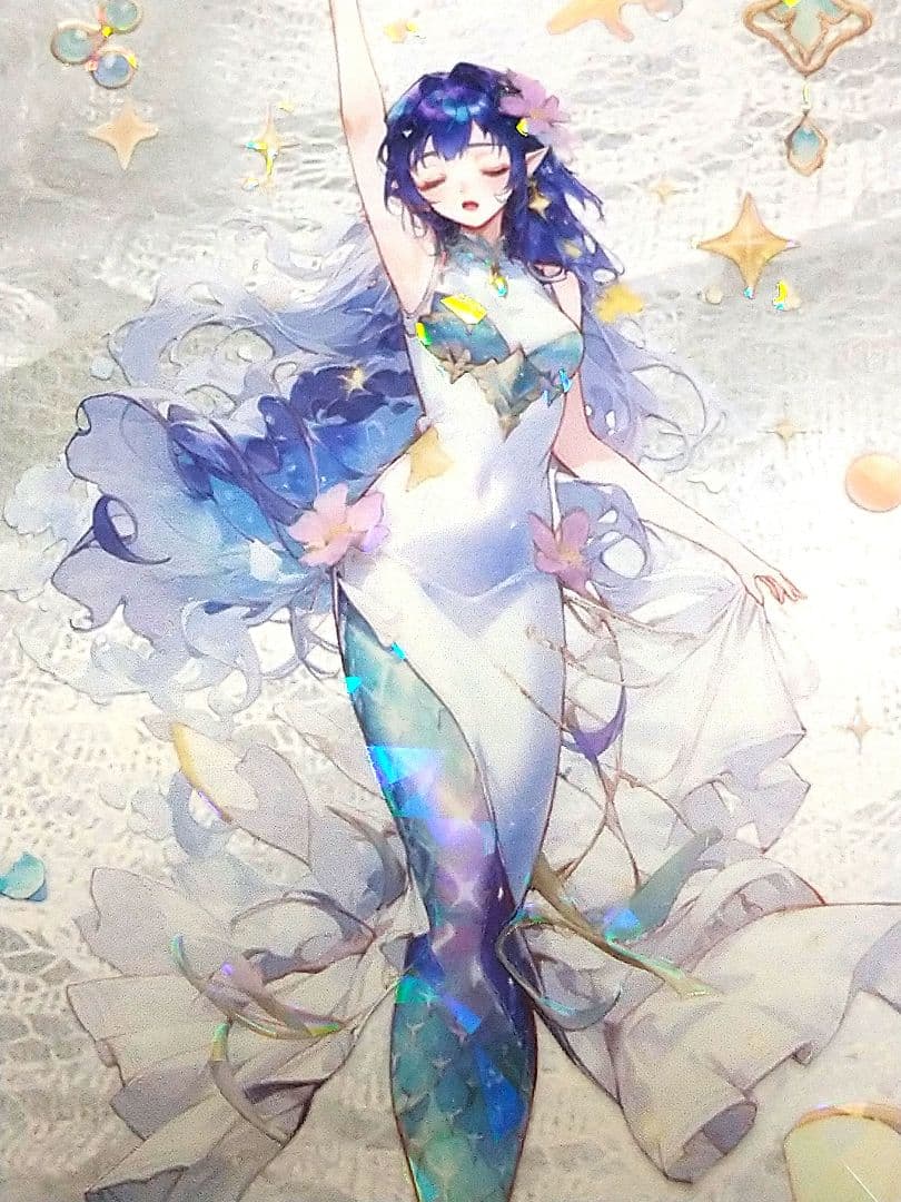 ✩再販✩J762＃深海灵动(贝壳光)未定义切り売り海外人物マステ女の子