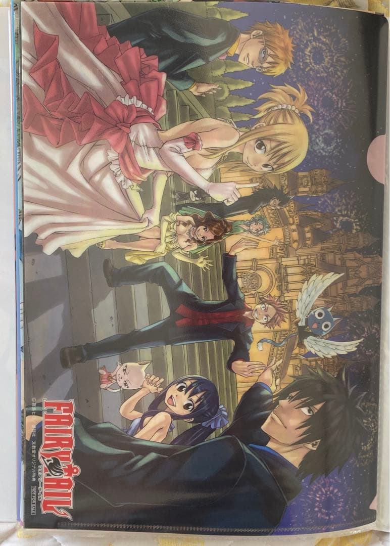 フェアリーテイル FAIRY TAIL 真島ヒロ　タイトー　クリアファイル