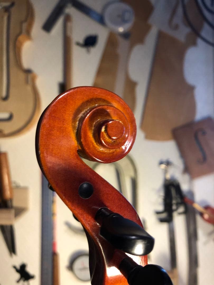 【訳あり特価.駒&魂柱調整済】カルロジョルダーノ分数バイオリンvs1 1/4