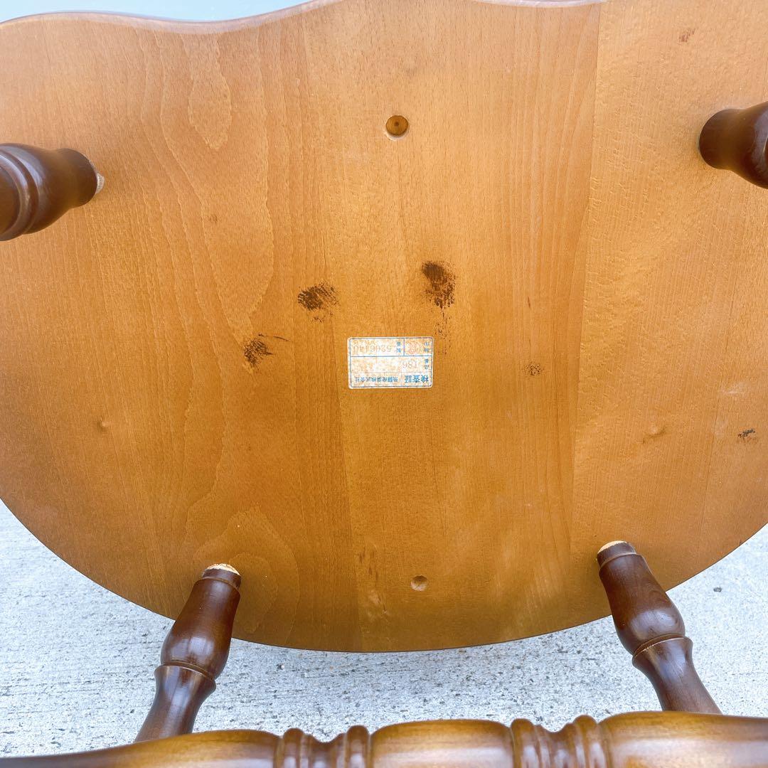 【送料込】飛騨産業 キツツキ アンティーク ウィンザーチェア アームチェア③