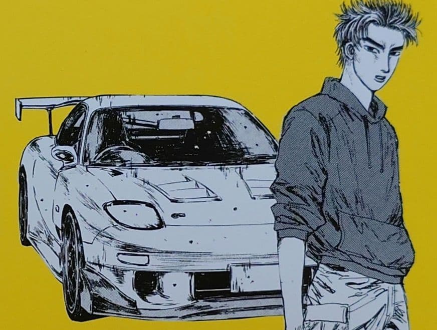 WONDAイニシャル頭文字Ｄ公道最速伝説編マツダRX-7高橋啓介ミニカー