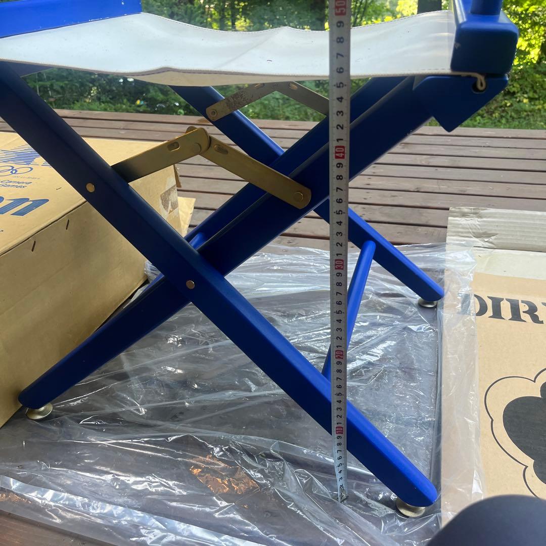 Canon ディレクターズチェア 木製 帆布　折りたたみ 1984年ロス五輪