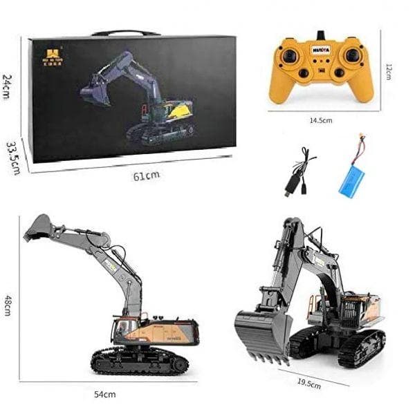 Huina 1592 本格仕様 22ch 1/14 パワーショベル ラジコン