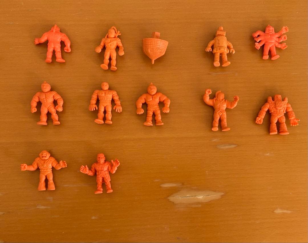 【キン肉マン消しゴム】キン消し365体　当時物