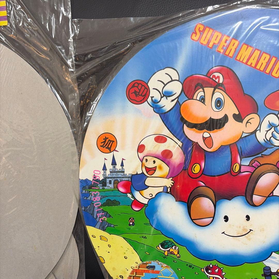 スーパーマリオ　特大めんこセット 特賞　昭和めんこ